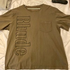 Rhude Size Large Boxy Fit Tee